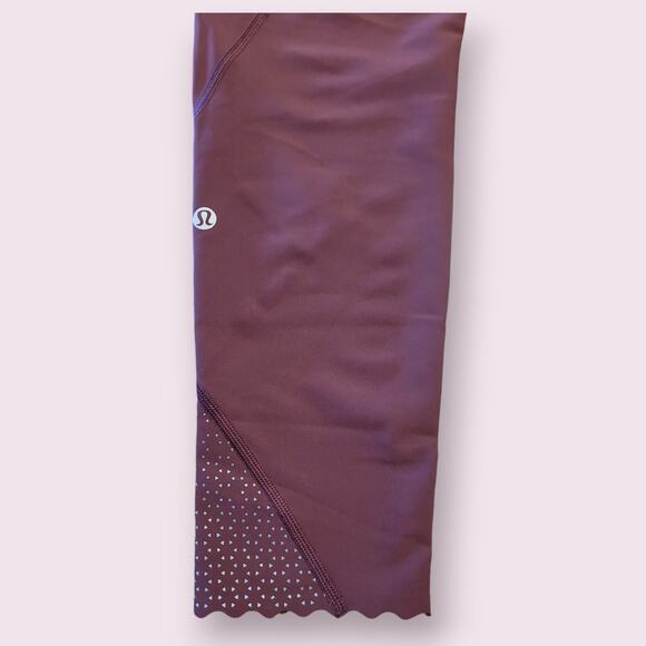 Lululemon Tight Stuff Tight II Reflective Redwood Leggings 24” Inseam Sz 8 Rare - Picture 6 of 10